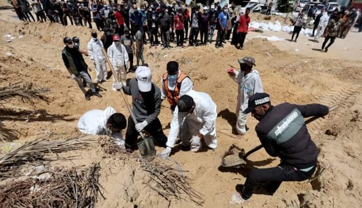 الخارجيه الأميركية: التقارير عن اكتشاف مقابر جماعية في غزة مثيرة للقلق